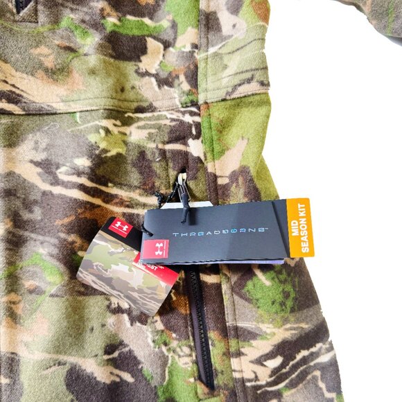 Under Armour Threadborne Women’s Forest Camo Jacket (NWT) - Picture 3 of 6